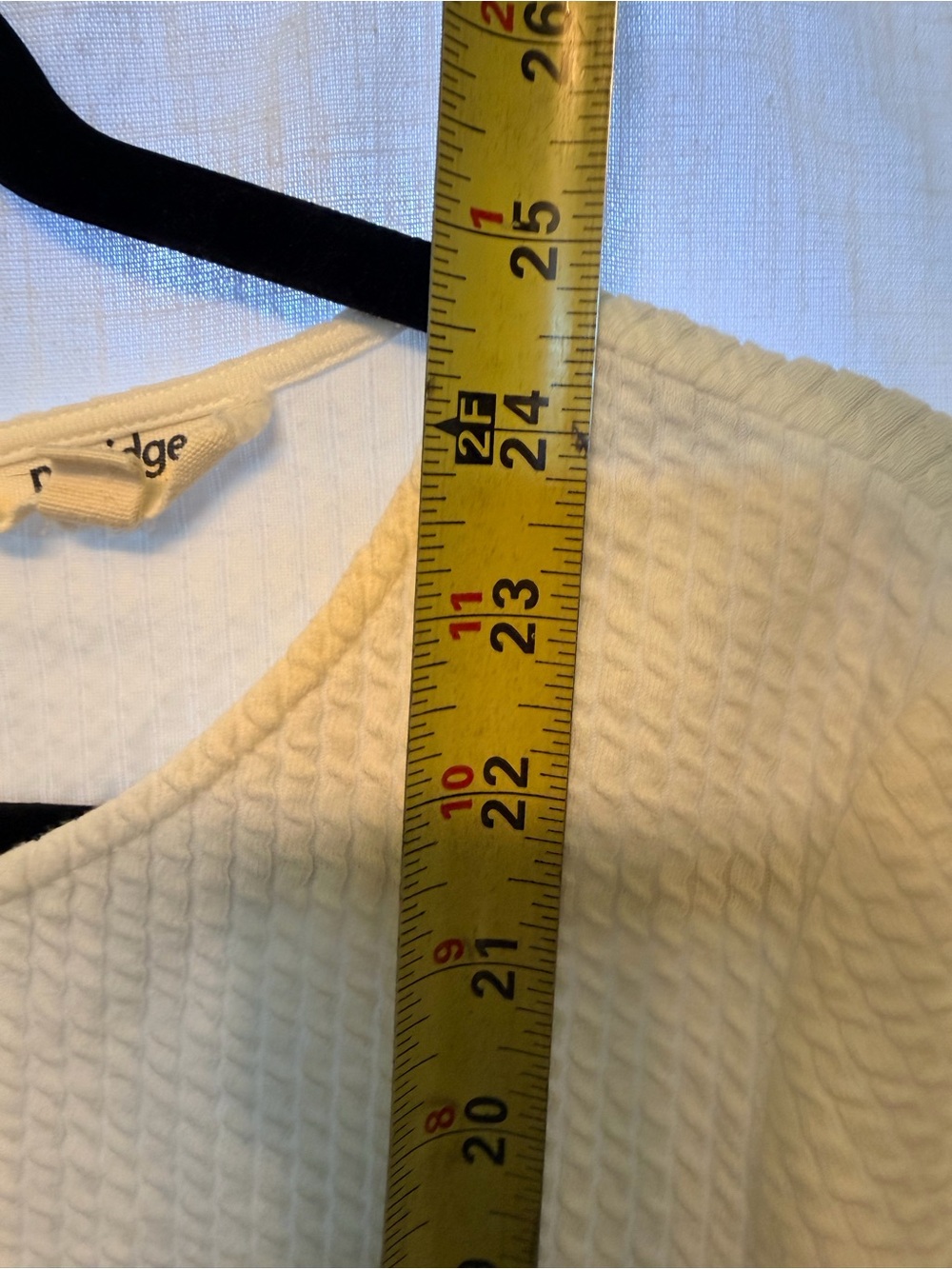 Porridge Anthropologie Textured Bell Sleeve Top - Size Medium - Picture 9 of 9